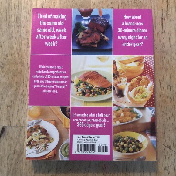 Rachel Ray Bundle of Two Books 30 - Minute Meal Cookbook - Picture 8 of 16